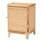Bali & Pari Kiara Bohemian Natural Rattan Nightstand 244-13675-ZORO - alternate 1